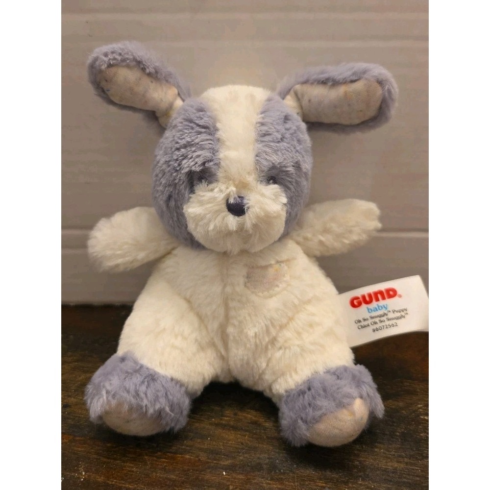 GUND Baby 2562 Baby Oh So Snuggly Littles Puppy Dog Stuffed Animal Plush  7"